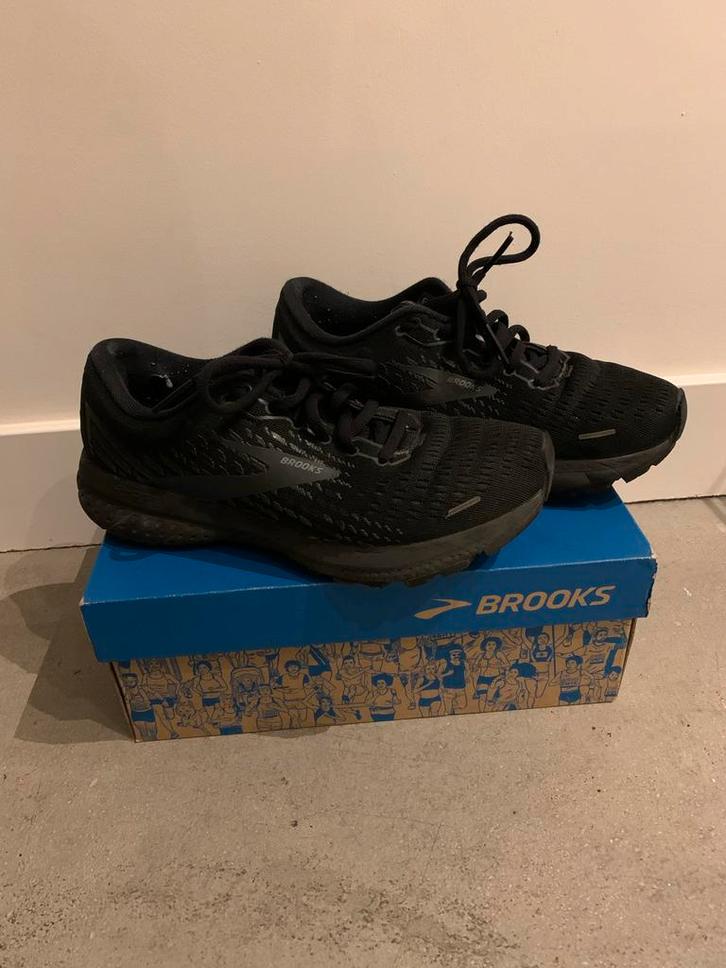 Brooks Ghost 13 Black Size 37.5, Kleding | Dames, Schoenen, Gedragen, Sportschoenen, Zwart, Ophalen of Verzenden