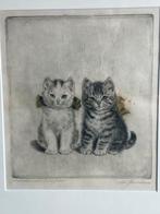 Twee kittens, Meta Pluckebaum-Weber (1876-1954), Antiek en Kunst, Ophalen of Verzenden