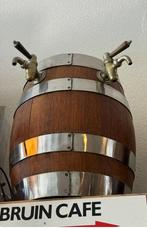 Oude bierton / biervat met originele tapkranen, Verzamelen, Biermerken, Ophalen, Zo goed als nieuw, Overige merken
