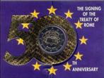 2 Euro 2007 Ierland "Verdrag van Rome" 12,95 euro, Ophalen of Verzenden, Ierland, 2 euro