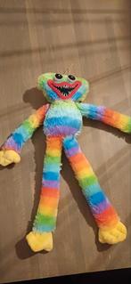 Huggy Wuggy Regenboog Pluche Knuffel, Ophalen of Verzenden, Zo goed als nieuw, Overige typen