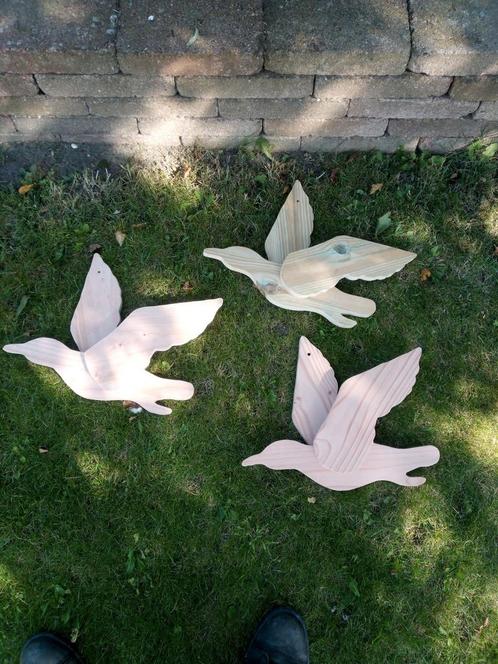Leuke vogel voor aan muur/ schutting, Tuin en Terras, Tuinbeelden, Zo goed als nieuw, Ophalen of Verzenden