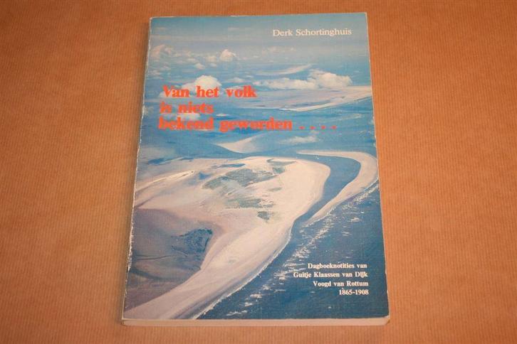 Dagboeknotities Voogd van Rottum 1865-1908 !!, Boeken, Geschiedenis | Stad en Regio, Gelezen, Ophalen of Verzenden