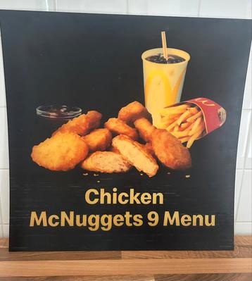 8 stuks Mac Donalds reclame beschikbaar voor biedingen