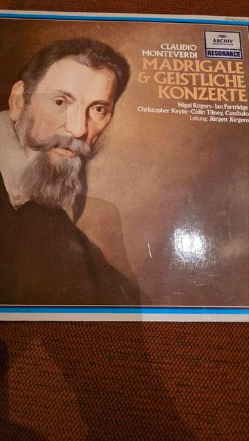 Monteverdi - Madrigale & Geistliche Konzerte LP beschikbaar voor biedingen