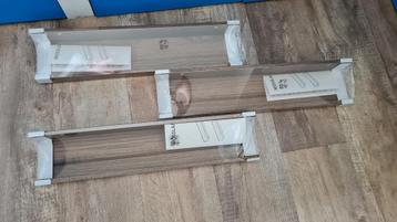 3x wandplank Mosslanda (55cm) Ikea beschikbaar voor biedingen