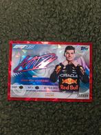 Max Verstappen Topps Turbo Attax 2025 – Red Parallel /499 (1, Ophalen of Verzenden, Zo goed als nieuw, Overige sporten, Spelerskaart