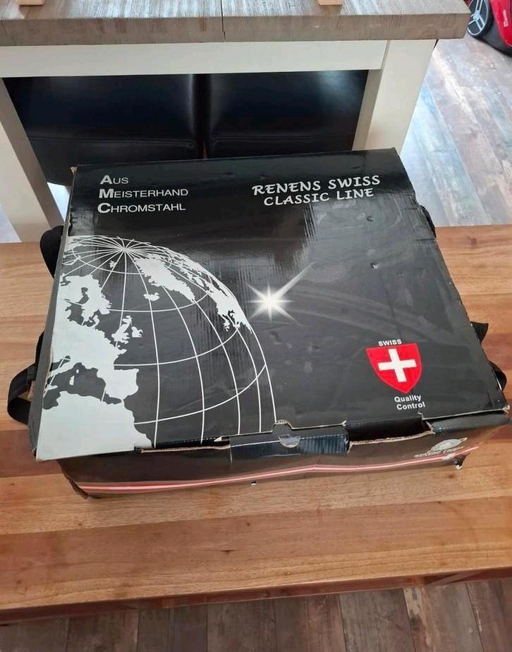 Swiss Line 12-delige Pannenset - Nieuw in Doos, Huis en Inrichting, Keuken | Potten en Pannen, Nieuw, Pannenset, Rvs, Ophalen