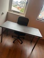 IKEA Bureau + Renberget Bureaustoel, Ophalen, Zo goed als nieuw