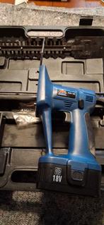 TKR Craft TGCC-18K Accu Decoupeerzaag, Doe-het-zelf en Verbouw, Gereedschap | Boormachines, Ophalen of Verzenden, Gebruikt, Minder dan 400 watt