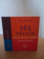 365 vragen die je leven zullen veranderen - Joost Drenthe, Ophalen of Verzenden, Gelezen, Spiritualiteit algemeen, Achtergrond en Informatie