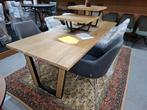 Nieuwe Tafel + 6 armleuning stoelen + salontafel NU 999,=, Ophalen, Nieuw, Industrieel, 4 tot 6 stoelen