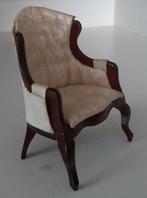 Miniatuur luxe stoel 1:12, Ophalen of Verzenden, Zo goed als nieuw, Decoratie