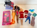 Barbie fashionista mermaid zeemeermin gratis rolstoel, Ophalen of Verzenden, Zo goed als nieuw, Barbie
