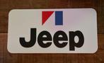 JEEP retro  reclamebord, Ophalen of Verzenden, Zo goed als nieuw, Auto's
