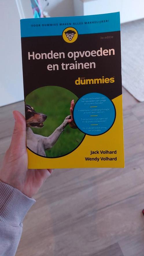 Wendy Volhard - Honden opvoeden en trainen voor dummies, Boeken, Dieren en Huisdieren, Zo goed als nieuw, Ophalen of Verzenden