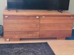 Teak houten tv meubel, Huis en Inrichting, Kasten | Televisiemeubels, Ophalen, Gebruikt, 25 tot 50 cm, Minder dan 100 cm