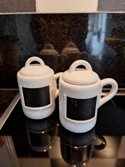 Riviera Maison Kruidenpotjes, Huis en Inrichting, Keuken | Servies, Zo goed als nieuw, Overige typen, Overige stijlen, Porselein
