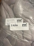 Merino Lontwol - 3 Kilo Lichtgrijs, Hobby en Vrije tijd, Ophalen of Verzenden, Nieuw, Breien of Haken, Wol of Garen