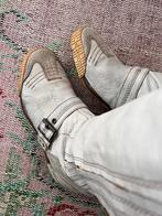 Yellow Cab leren laarzen maat 39, Ophalen of Verzenden, Gedragen, Geel, Hoge laarzen