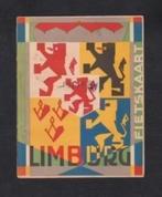 Fietskaart Limburg Provinciewapen Burgers Deventer '29., Ophalen of Verzenden, Zo goed als nieuw