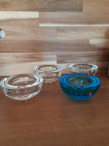 Iittala Balo waxinelichtjes.4 stuks beschikbaar voor biedingen
