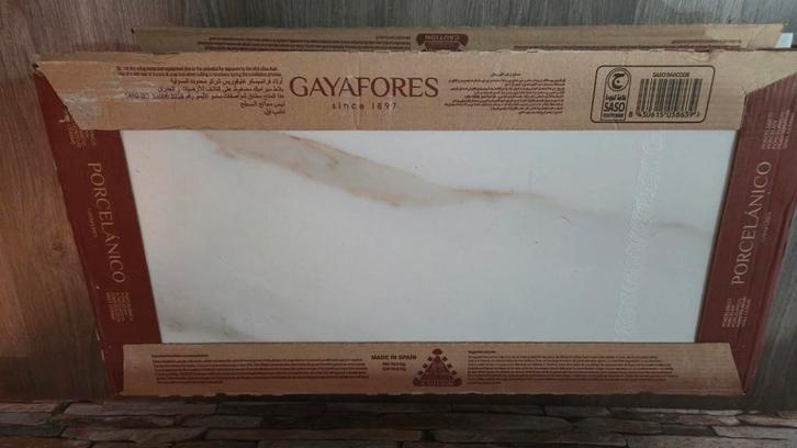 Calacatta Gold Tegels, Doe-het-zelf en Verbouw, Tegels, Nieuw, Wandtegels, Overige materialen, 60 cm of meer, 20 tot 40 cm, Minder dan 5 m²
