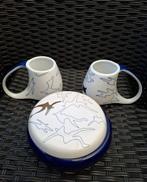 Bonbonière en mokken Corry Ammerlaan van Niekerk, Artihove, Keramiek, Ophalen of Verzenden, Zo goed als nieuw, Kom(men)