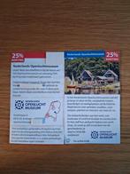 NEDERLANDS OPENLUCHTMUSEUM 25% KORT MAX 5 PERSONEN!, Drie personen of meer, Kortingskaart