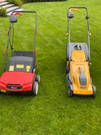 Grasmaaier en verticuuteermachine, Cirkelmaaier, Ophalen of Verzenden, Gebruikt