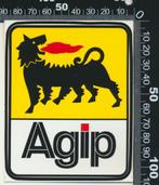Sticker: Agip (5), Auto of Motor, Ophalen of Verzenden, Zo goed als nieuw