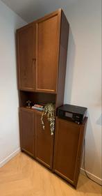 Ikea Billy boekenkast - walnootkleur, Ophalen, Overige materialen, Gebruikt, 200 cm of meer
