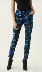 Joseph Ribkoff prachtig blauw/zwarte stretch broek mt 44, Overige kleuren, ., Maat 42/44 (L), Joseph Ribkoff