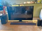 Samsung 55” TV met soundbar en subwoofer, Ophalen, 100 Hz, Samsung, 100 cm of meer