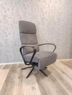 Stijlvolle design relax fauteuil handmatig, Huis en Inrichting, Fauteuils, Pronto, Ophalen of Verzenden, Zo goed als nieuw, Stof