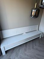 Prachtig houten bankje (klepbank), Huis en Inrichting, Ophalen, Zo goed als nieuw, Minder dan 150 cm, Hout