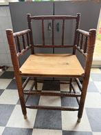 Vintage antieke Bobbin stoel. Zeer decoratief., Ophalen of Verzenden