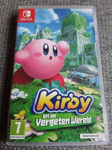 Nintendo Switch Game Kirby En De Vergeten Wereld  beschikbaar voor biedingen