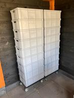 Opbergbakken 18st + 2 dolly’s, Doe-het-zelf en Verbouw, Kratten en Dozen, Ophalen, Zo goed als nieuw, Minder dan 40 cm, Minder dan 35 cm