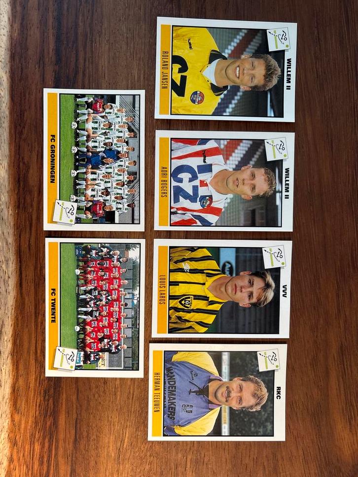 Voetbal '94 Panini Spelerskaarten - Diverse Clubs, Hobby en Vrije tijd, Stickers en Plaatjes, Zo goed als nieuw, Stickers en Plaatjes