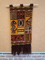 Vintage wandkleed wol 40 x 90 cm, Huis en Inrichting, Woonaccessoires | Wanddecoraties, Ophalen of Verzenden, Zo goed als nieuw