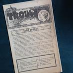 TROUW Indië nummer 1943, 1e jaargang no 14   WO II, Verzamelen, Ophalen of Verzenden, Overige soorten, Nederland, Boek of Tijdschrift