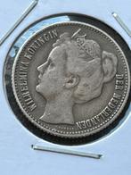 Halve gulden 1906, Postzegels en Munten, Munten | Nederland, ½ gulden, Zilver, Ophalen of Verzenden, Koningin Wilhelmina