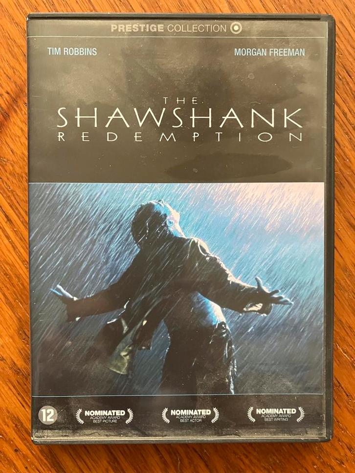 The shawshank redemption, dvd., Cd's en Dvd's, Dvd's | Drama, Zo goed als nieuw, Drama, Vanaf 12 jaar, Ophalen of Verzenden