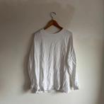 Long Sleeve Uniqlo U Shirt maat S, Wit, Ophalen of Verzenden, Zo goed als nieuw, Lange mouw