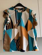 Leuke gekleurde blouse, maat XL, Kleding | Dames, Blouses en Tunieken, Ophalen of Verzenden, Zo goed als nieuw, Maat 46/48 (XL) of groter