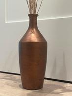 Vaas, bronskleurig keramiek, Ophalen, Overige kleuren, Aardewerk of Porselein, Zo goed als nieuw