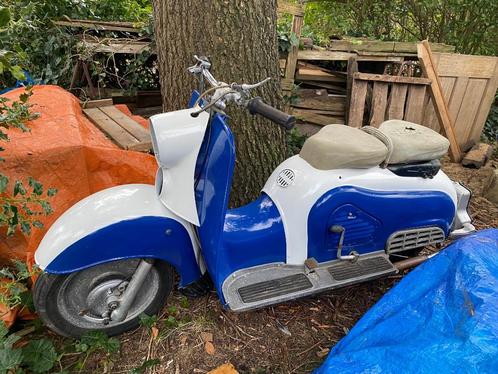 Zundapp "Bella" 1954 old-timer, Fietsen en Brommers, Scooters | Overige merken, Gebruikt, Tweetakt, Ophalen of Verzenden