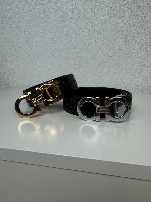 Ferrigamo riem, Kleding | Dames, Riemen en Ceinturen, Zo goed als nieuw, 80 tot 90 cm, Zwart, Ophalen of Verzenden