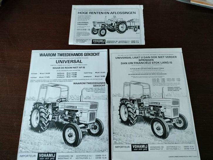 Universal Trekkers - Vintage Advertenties, Verzamelen, Automerken, Motoren en Formule 1, Gebruikt, Auto's, Ophalen of Verzenden